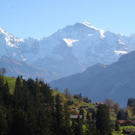 Chalet Sunneschyn Schwanden  Eksteriør billede