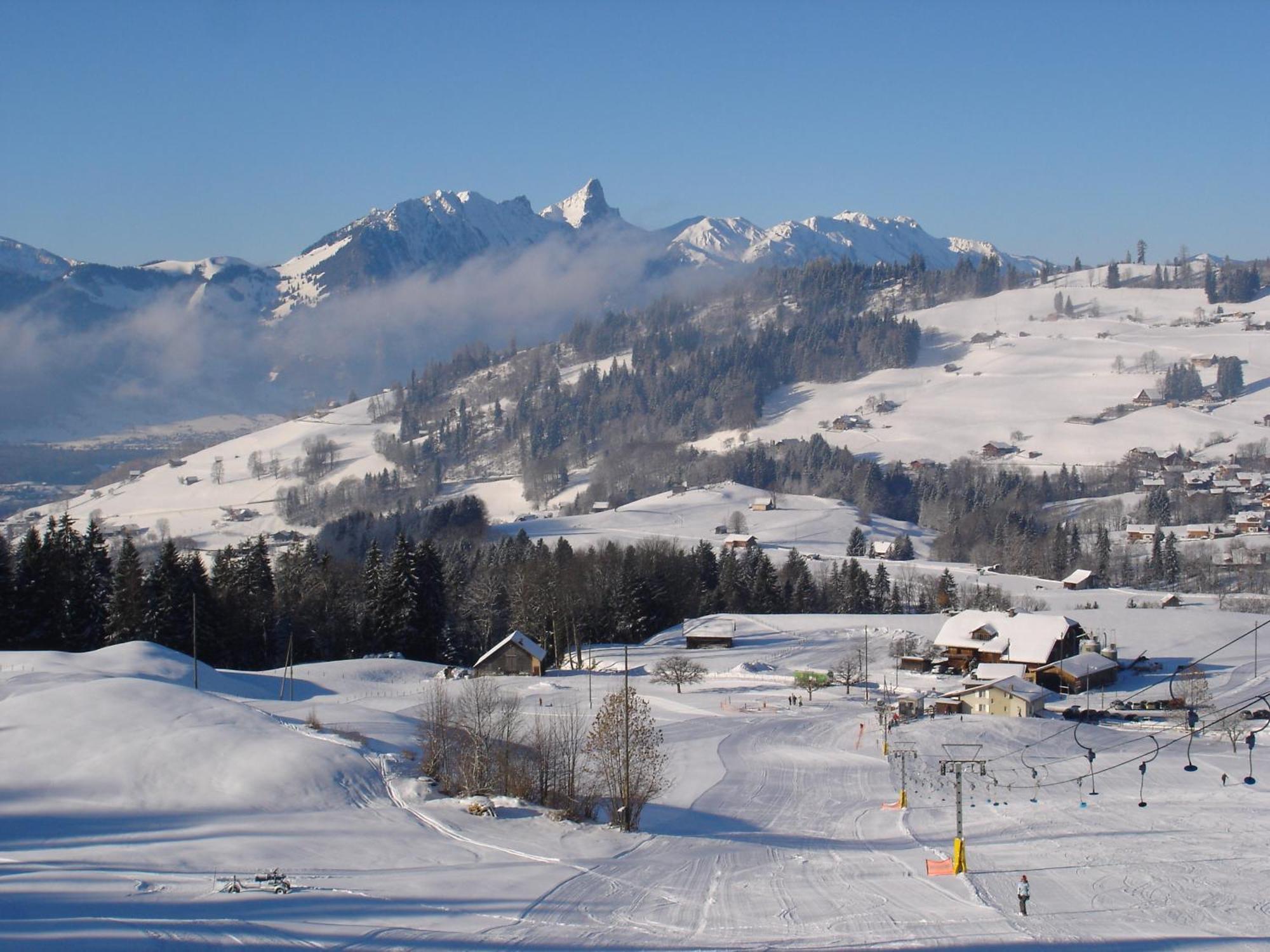 Chalet Sunneschyn Schwanden  Eksteriør billede