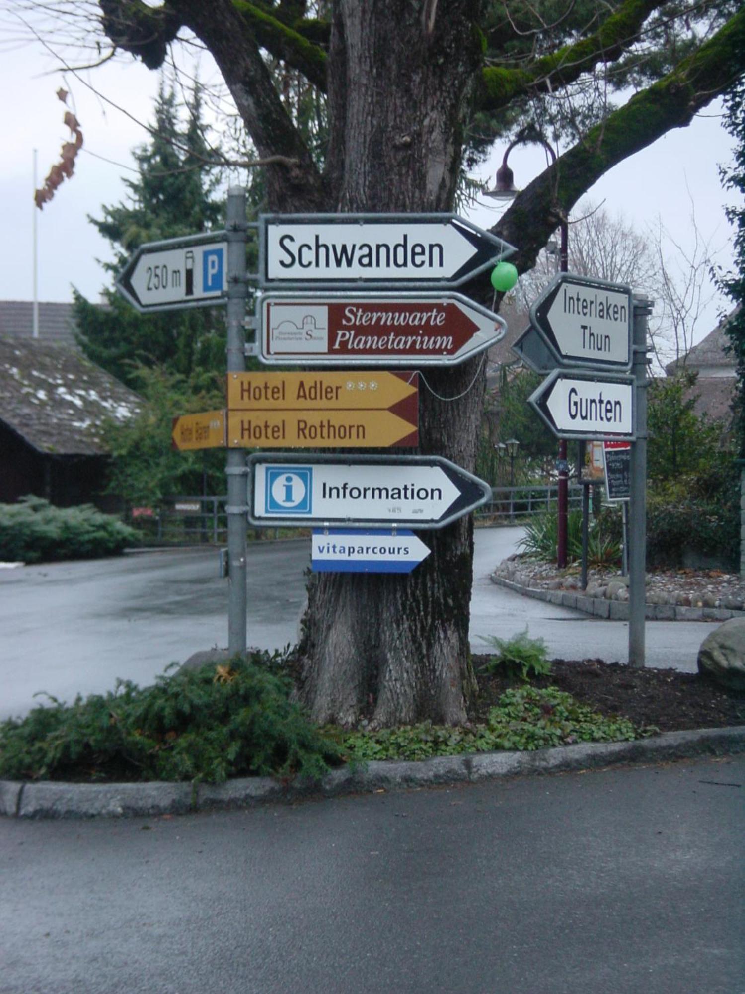 Chalet Sunneschyn Schwanden  Eksteriør billede
